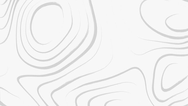 Smooth white silk wavy background.  Seamless loop of clean and corporate template.
Clean modern topography styled design. wave line futuristic abstract background smooth wave animation.