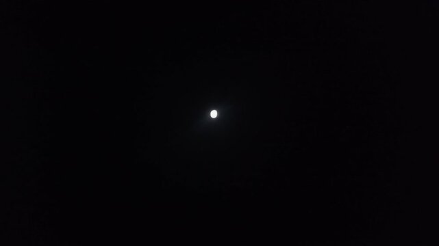 Moon in the night So beautyful. 
