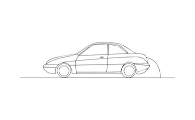 Naklejka premium Vector car icon