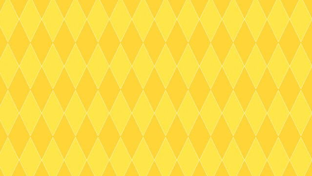 ダイヤの背景イラスト（黄色）