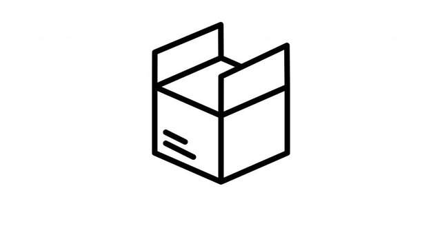 packaging animated icon