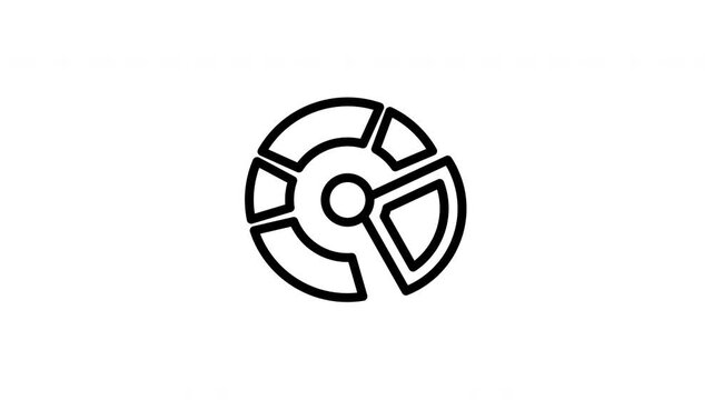 radar chart animated icon