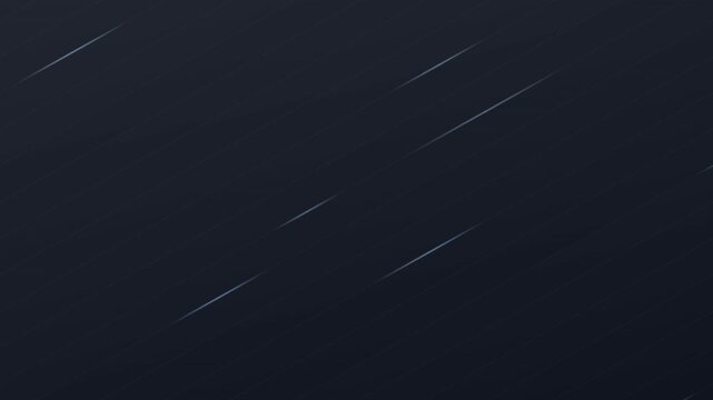 Neon lines glide across dark blue gradient, tracing luminous edges