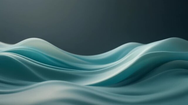 Abstract fluid waves subtly moving across simple background