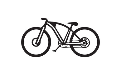 Fototapeta premium Vector bicycle icon