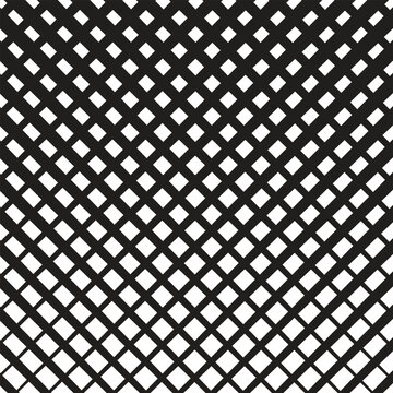  Geometric abstract black and white halftone line pattern background - vector design with diagonal line pattern.