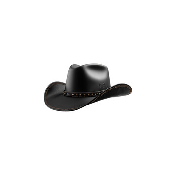 cowboy hat isolated on white