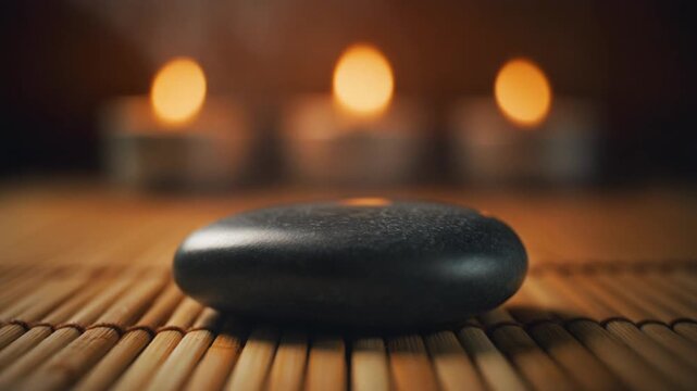 Shimmering polished ceramic aroma stone r mineral texture in cinematic macro close