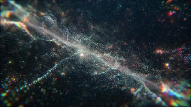 Abstract macro ultra realism of motion texture background in cinematic macro