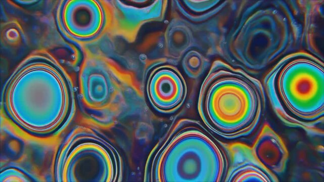 Abstract macro ultra realism of motion texture background in cinematic macro