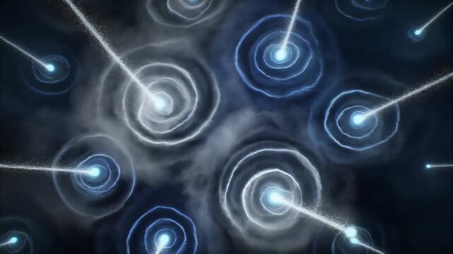 Abstract macro ultra realism of motion texture background in cinematic macro