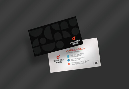 Minimal Business Card Layout