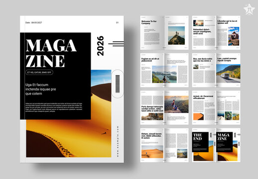 Simple Magazine Template