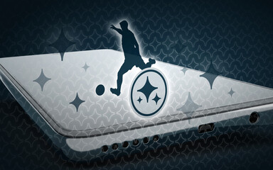 KI Smartphone Sport Fußball Spieler Bewegung Künstliche Intelligenz Training Analyse Performance Tracking Fitness Gesundheit Mobiltelefon Athletik Innovation Technologie