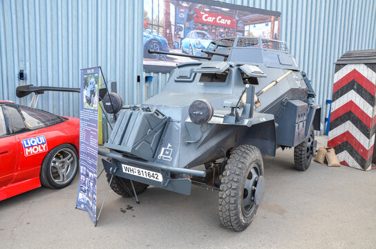 Sd.Kfz. 222 (Sonderkraftfahrzeug 222), was a light 4x4 armored reconnaissance vehicle used by German forces throughout World War II