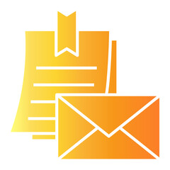mail Gradient icon