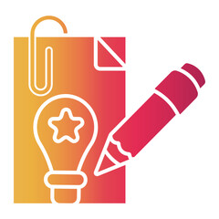 Obraz premium content Gradient icon