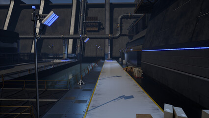 ファクトリー_ネオン・ウォーター・ライン