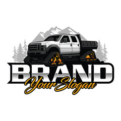 Snowcar Pickup Logo © DanteArt12