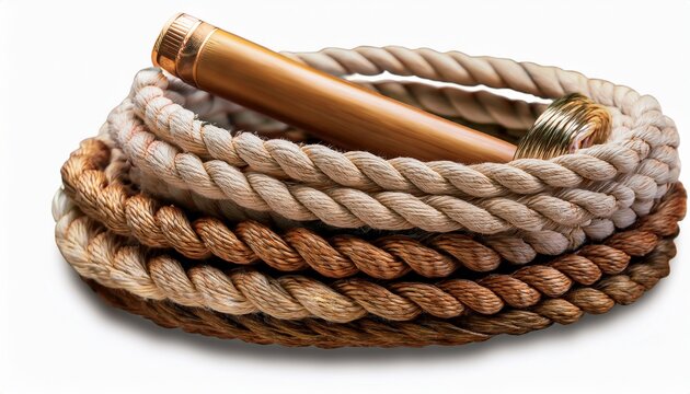 Nautical Rope Brush For Graphic Design Featuring Instructions On Dragging It Into The Brushes Panel And Applying It To Swatches For Creative Projects