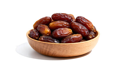Obraz premium Premium Medjool Date Isolated on transparent Background with Soft Shadow-png background 