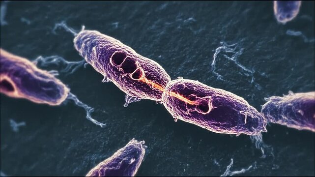 bacteria microscopic view 60x