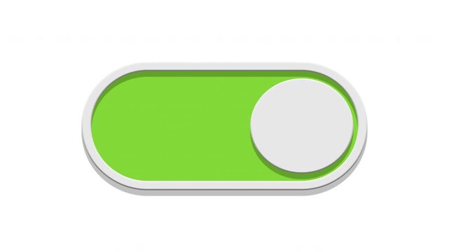 Draggable Toggle Switch UI Loop (Alpha Channel)