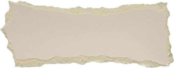 piece of white paper tear isolated on white background