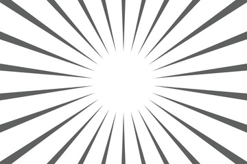 Fototapeta premium A retro blue sunburst background features radial vector rays and a grunge texture design, creating a vintage starburst pattern with light blue stripes and sunbeam lines for an artistic wallpaper