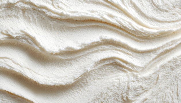 Premium photo of close up of organic shea butter creating a textured background with soft waves.