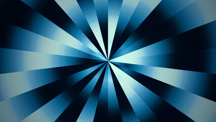 放射状の青のグラフィックデザイン