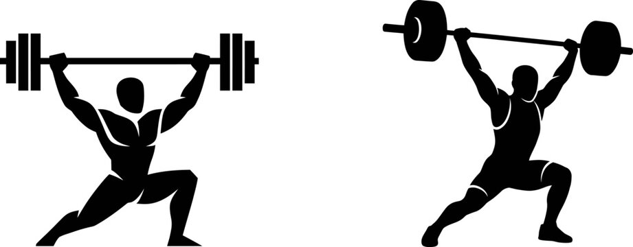 Black and white flat vector icons of laptops displaying computer code with a mechanical gear icon