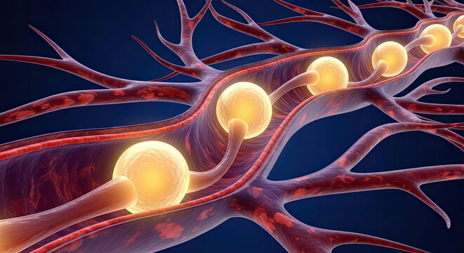 A 3D rendered illustration of DNA and a human brain glowing with electric blue plasma energy and fractal light swirls against a black science wallpaper backdrop