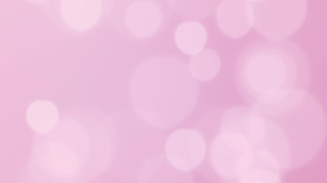 Gradient light with drifting white spots on pink