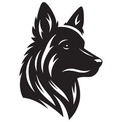 Fototapeta premium Pri**Majorca Shepherd Dog – Loyal, Intelligent and Powerful Spanish Guardian Breed with Strong Protective Instincts, Agile Working Ability, Confident Temperament, Family Devotion.
