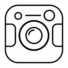 photo camera icon vector illustration