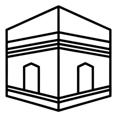 black and white vector illustration