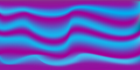 Obraz premium Abstract Blue and Purple Liquid Wave Background with Soft Gradient