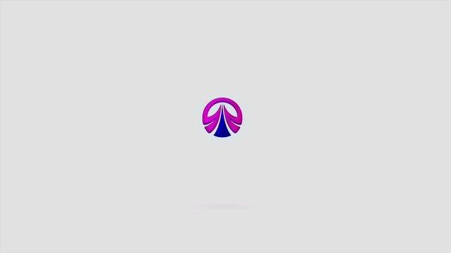an unique creative 3d hyper clean energetic logo intro animation. 4k high fps, intro, outro, motion, 3d render, 3d reveal of a logo stings.
