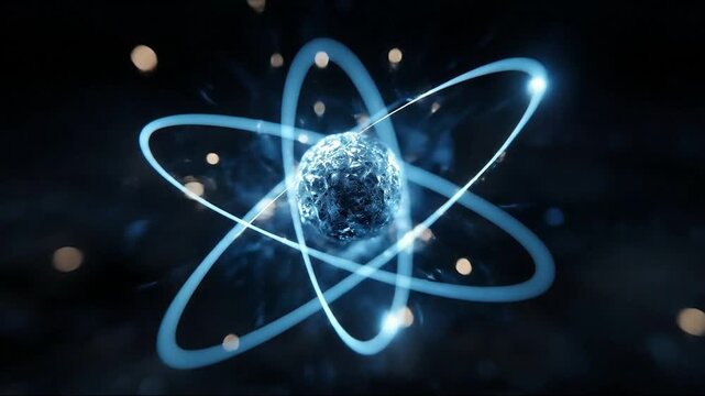Atomic energy levels of atomic orbiting 