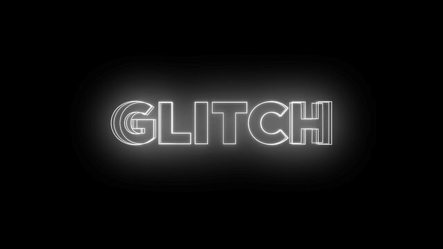 Kinetic Neon Title 60 &ndash; Futuristic Glowing Typography Animation, Dynamic Text Intro, Cyberpunk Style Motion Graphics, Modern Promo and Social Media Title Template