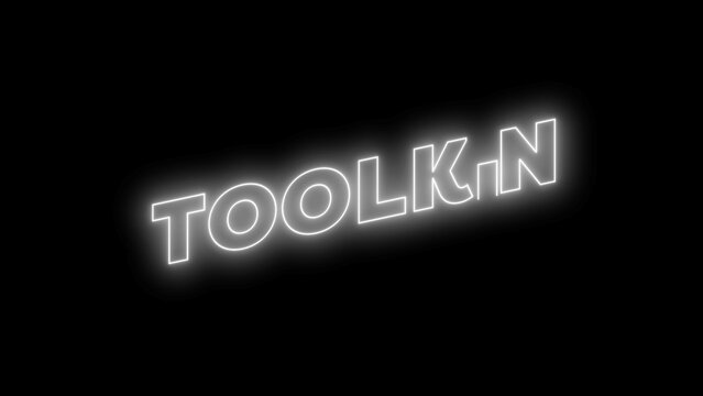 Kinetic Neon Title 72 &ndash; Futuristic Glowing Typography Animation, Dynamic Text Intro, Cyberpunk Style Motion Graphics, Modern Promo and Social Media Title Template