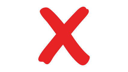 Obraz premium Red Cross Mark Symbol