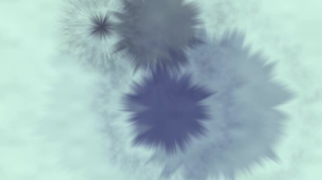 Abstract motion background with blue and grey shapes in abstract motion.