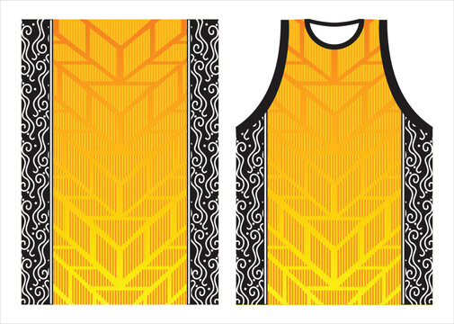Basic RGB, High-quality sports jersey design template featuring an abstract splash background. Perfect for sublimation printing, athletic apparel, triathlon uniforms, cycling jerseys, and running gear
