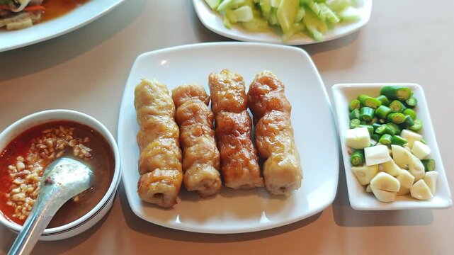 nem nuong vietnamese pork sausage