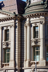 City Post and Library in Chur, CH