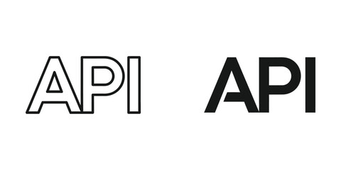 Obraz premium API Integration Data Connection Technology