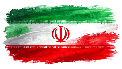 Obraz premium national flag of iran. png