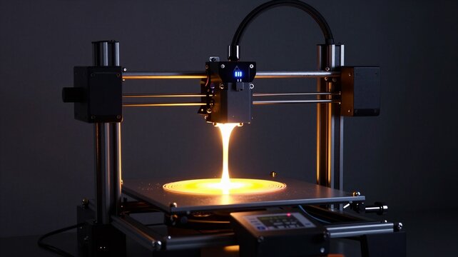 Nighttime Glow Print